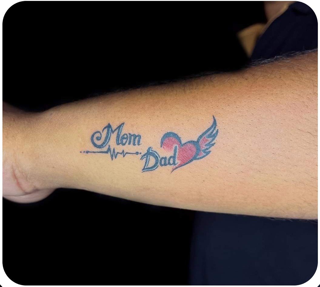 MOM DAD Tattoo Designs »