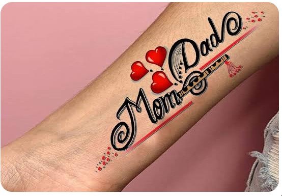 Mum Dad Tattoo