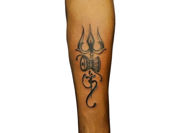 Trishul Tattoo Designs