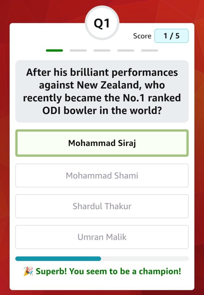 After his brilliant performances against New Zealand, who recently became the No.1 ranked ODI bowler in the world