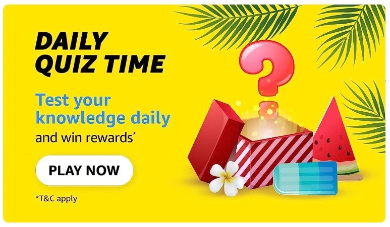 Amazon Quiz Answers Today 11 July 2023