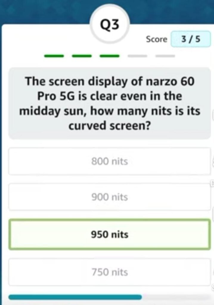 The Screen Display Of Narzo 60 Pro 5G Is Clear Even In The Midday Sun How Many Nits Is Its Curved Screen