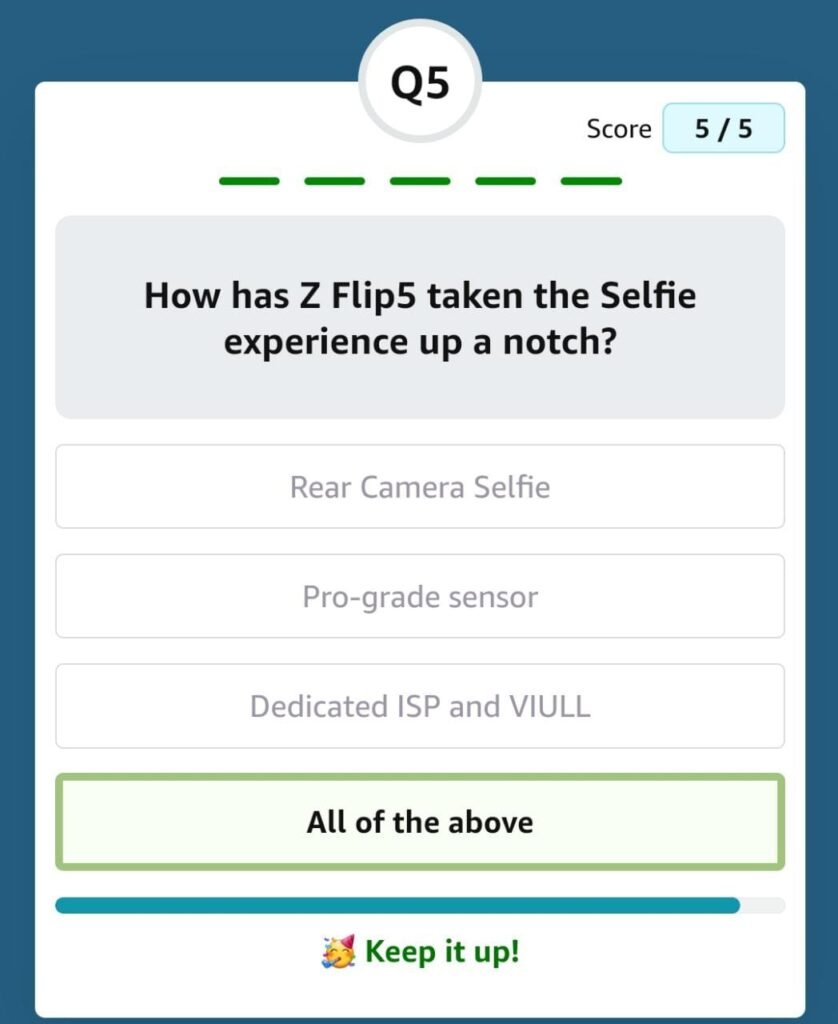 How has Z Flip5 taken the Selfie experience up a notch