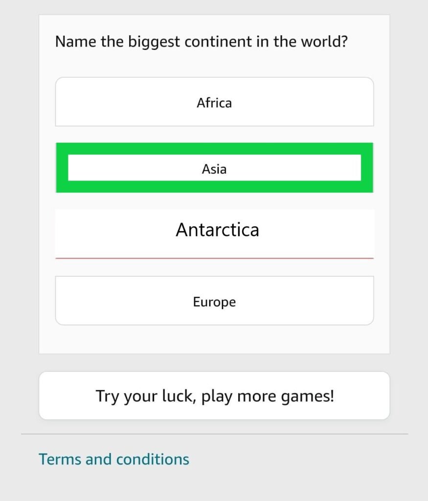 Name the biggest continent in the world